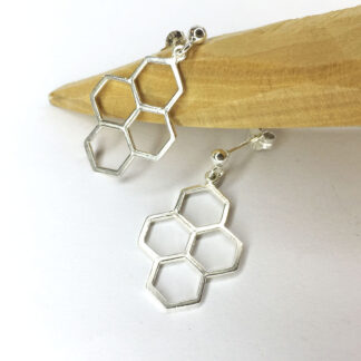 Sweet Honeycomb Earrings.