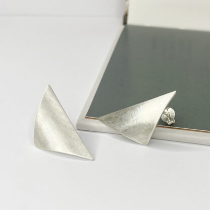 Matte Triangle Earring.