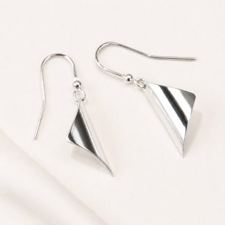 Polished Triangle Earring.