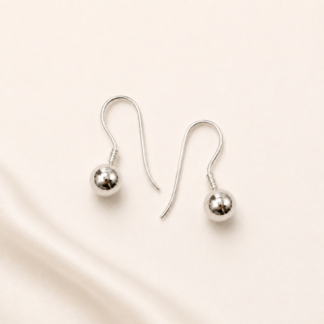 Long Earring with Ball.