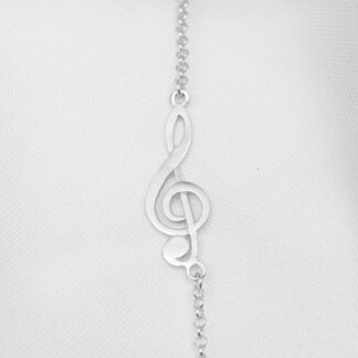 Musical note bracelet
