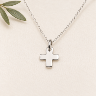 Square Cross Pendant.