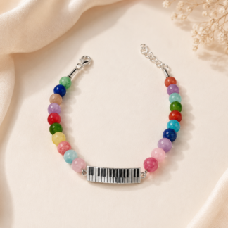 Rainbow Keys Bracelet.
