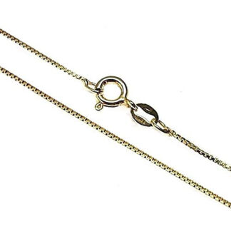 Venetian chain Gold plated sterling silver 60 cm