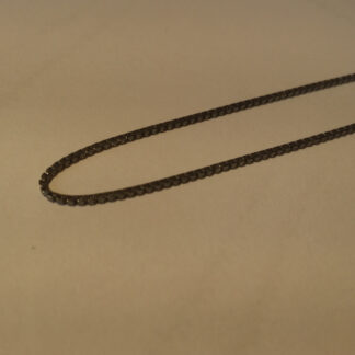 Venetian chain oxidized sterling silver 50 cm