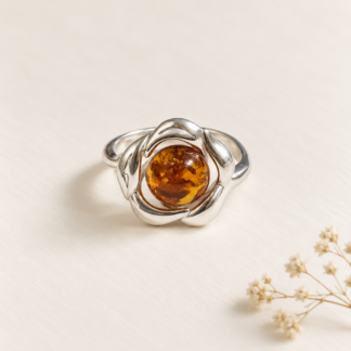 Amber Rose Ring.
