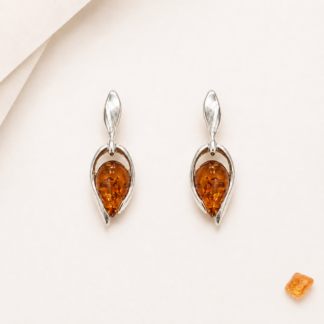 Amber Earring.