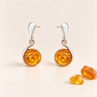 Amber Sun Earrings.