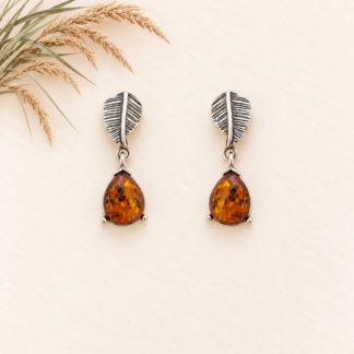 Amber Dew Earrings.