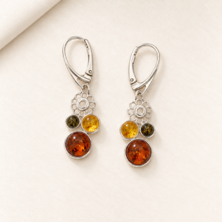 Amber Harmony Earrings.