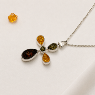 Double-Sided Cross Pendant.