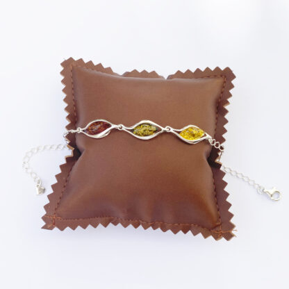 Bracelet with Three Amber Drops. - Image 2
